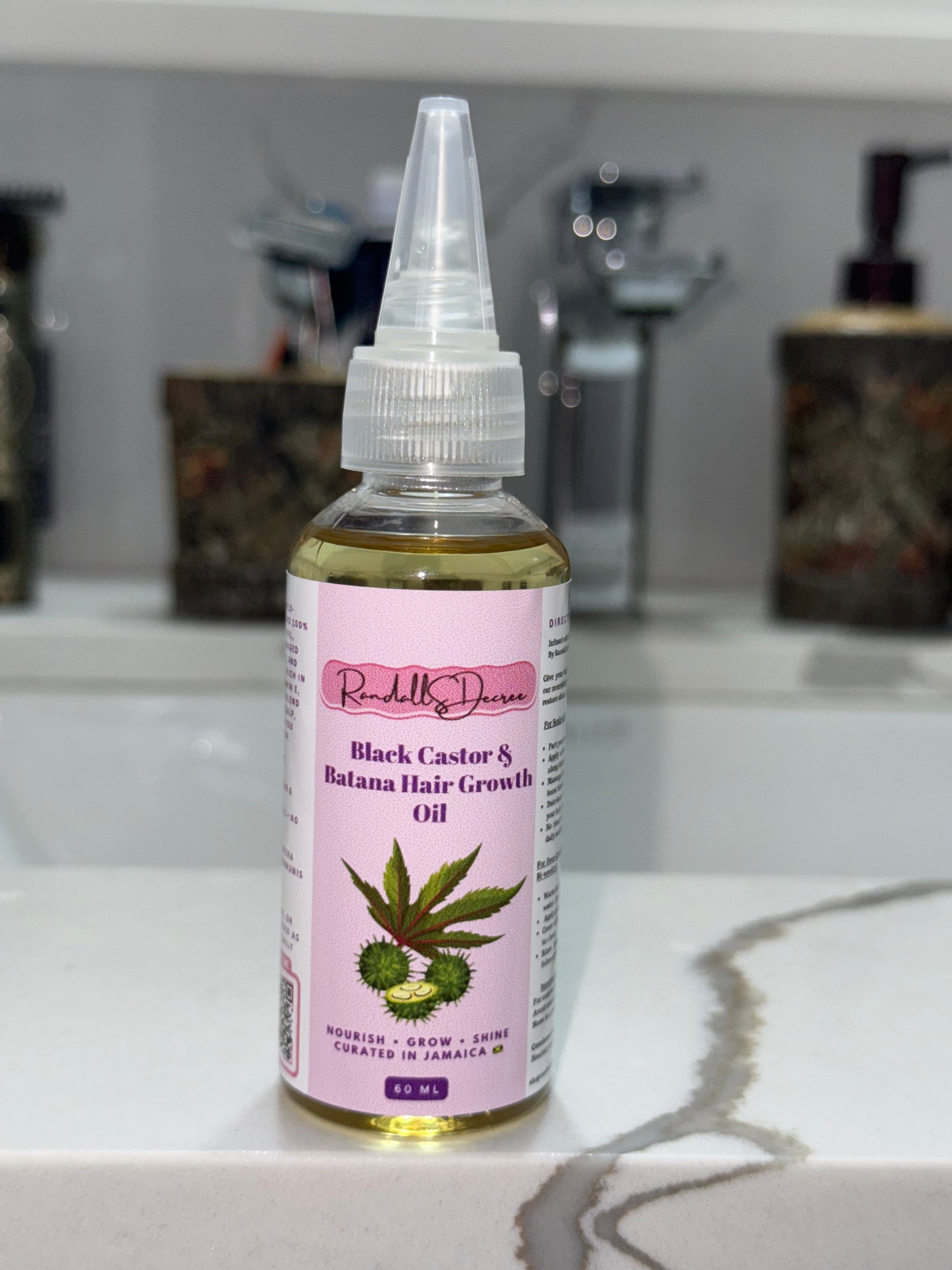 Black Castor & Batana Oil for hair-growth