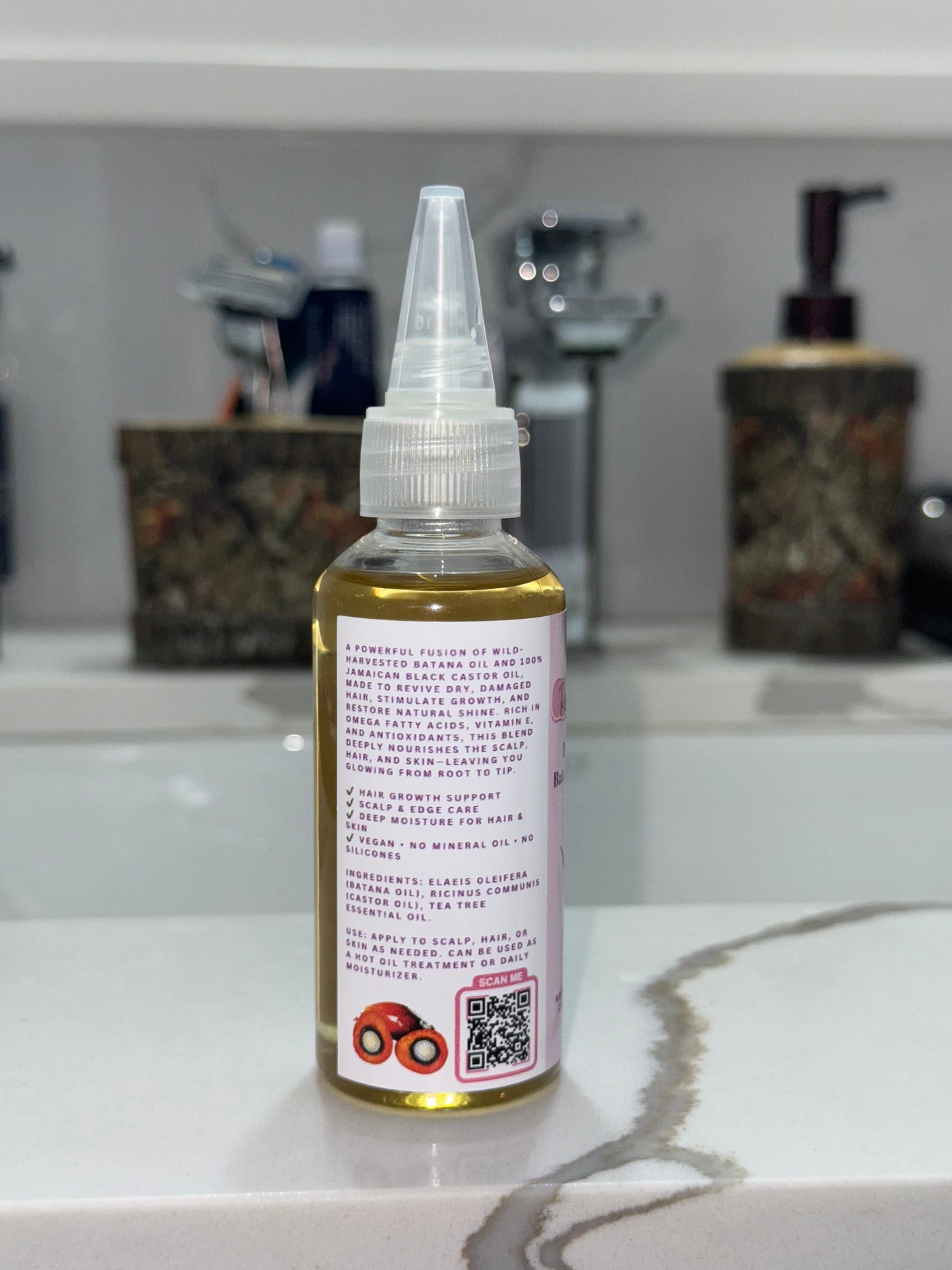 Black Castor & Batana Hair growth oil