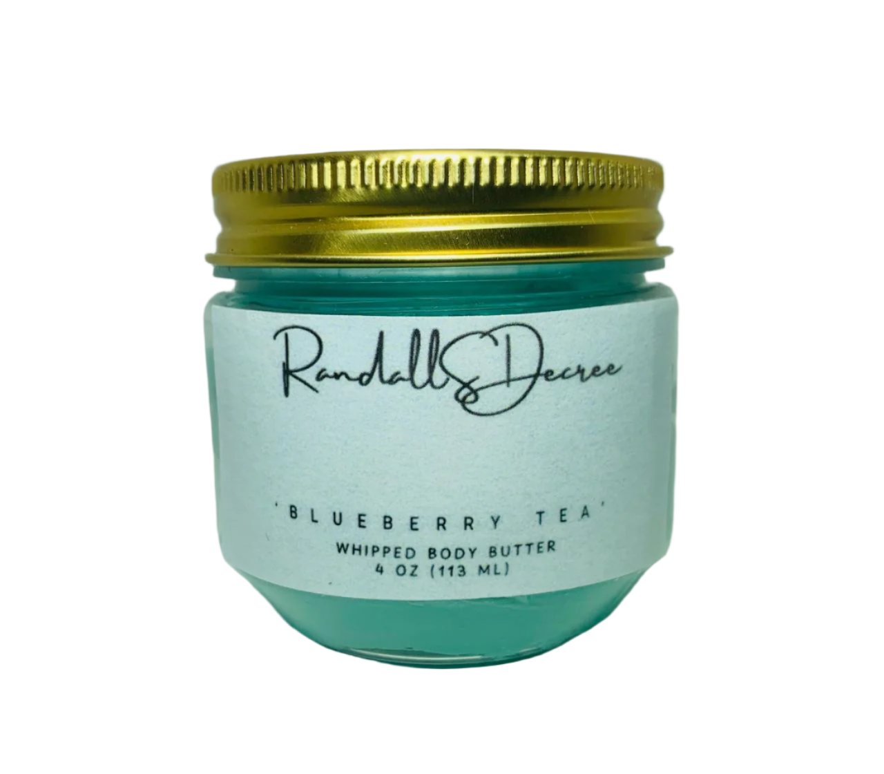 "Blueberry Whipped Body Butter- Nourishing Shea Butter Infused with Fresh Blueberries for Luxurious Skin Hydration'