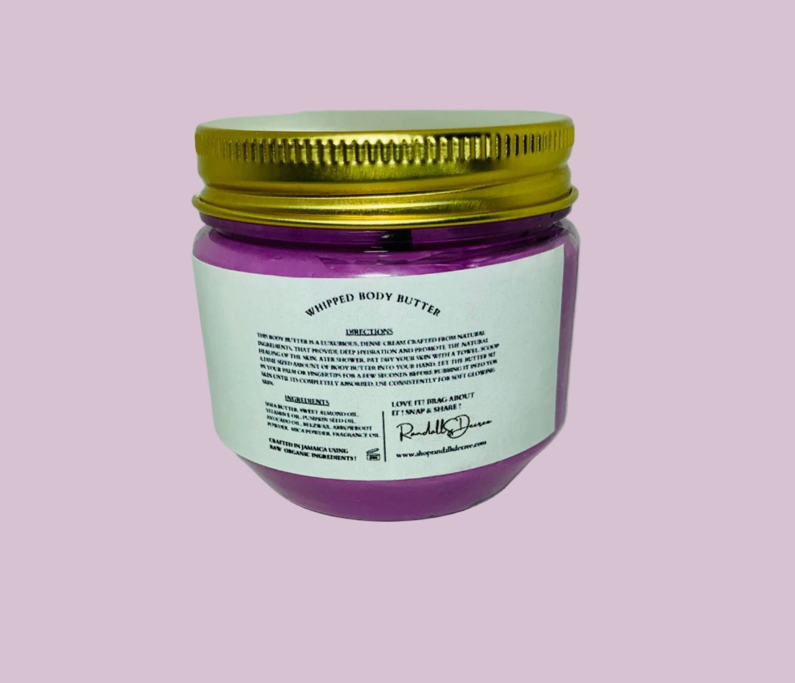 “Rich and creamy body lotion infused with berries, ideal for hydration and nourishment.”